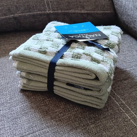 Nautica Home Bath Wash Cloths (Set of 4) - Picture 6 of 11